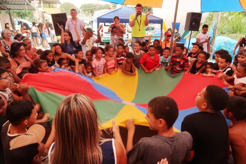 Guaxindiba tem entrega de obras de pavimentação e drenagem
