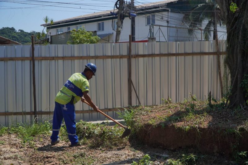 Obras do Praça Renovada no Pontal seguem avançando