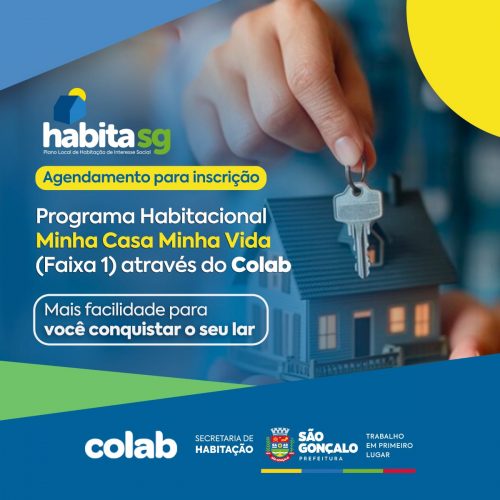 São Gonçalo abre inscrição para cadastro em programa habitacional