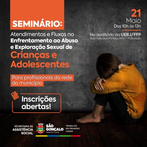 São Gonçalo realiza seminário de combate ao abuso infantil