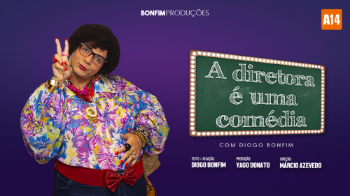 Teatro Municipal recebe ‘ A diretora é uma comédia’