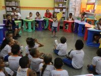 Projeto literário incentiva a interação infantil na UMEI Jacy Pacheco – Prefeitura Municipal de Niterói