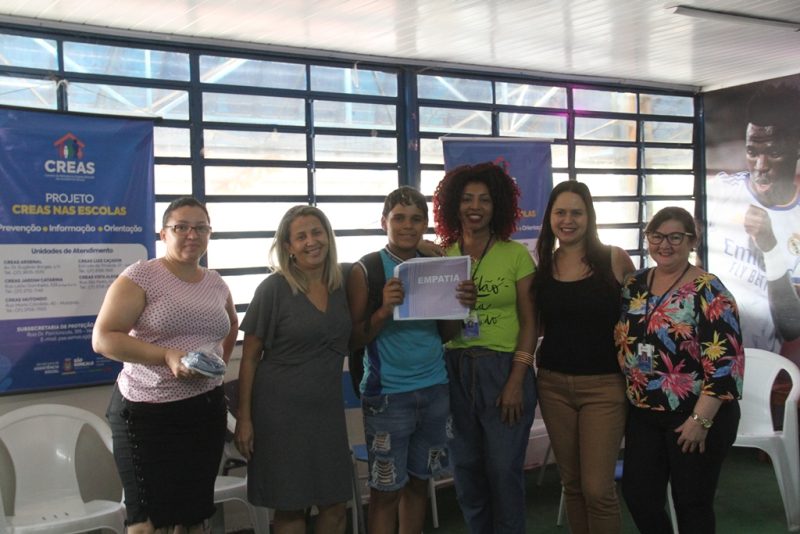 CREAS nas Escolas orienta alunos da rede municipal de São Gonçalo