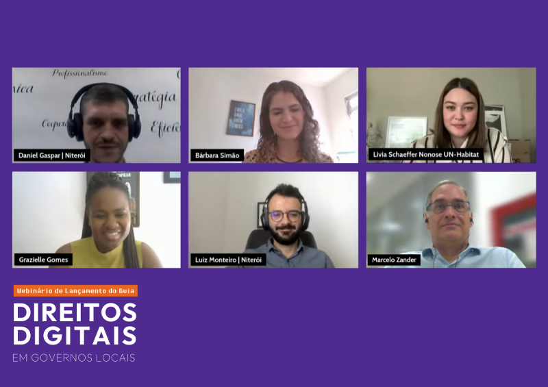 Prefeitura de Niterói lança guia de Direitos Digitais em Governos Locais durante webinário – Prefeitura Municipal de Niterói