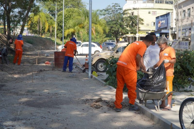 Prefeitura segue realizando intervenções no Jardim Alcântara