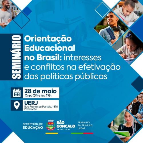 São Gonçalo inscreve para seminário de orientação educacional