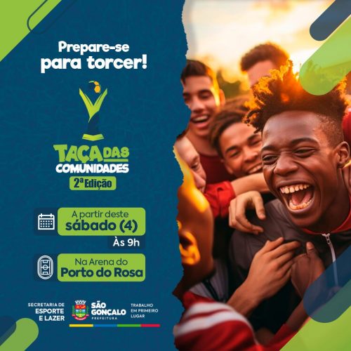 Taça das Comunidades inicia jogos neste sábado