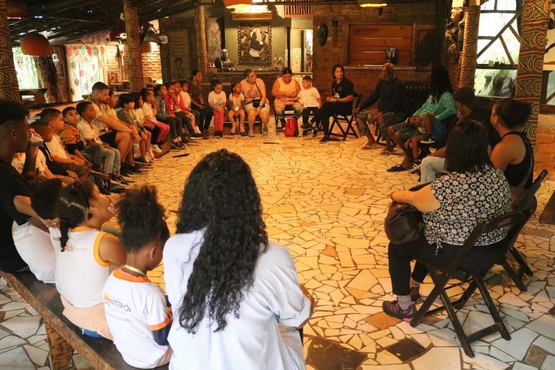 Estudantes da UMEI Darcy Ribeiro visitam o Quilombo do Grotão – Prefeitura Municipal de Niterói