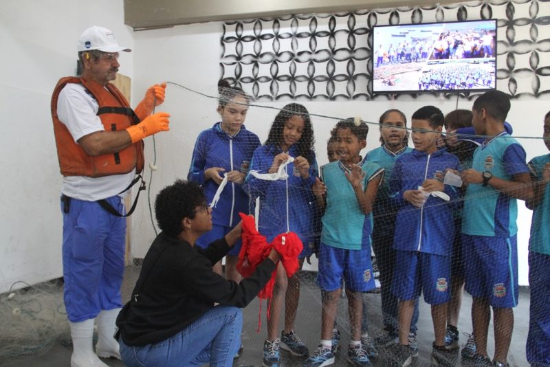 Alunos da rede municipal recebem palestra do projeto ‘Águas de Guanabara’
