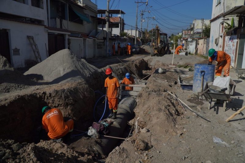 Avançam as obras de macrodrenagem no Mutuaguaçu