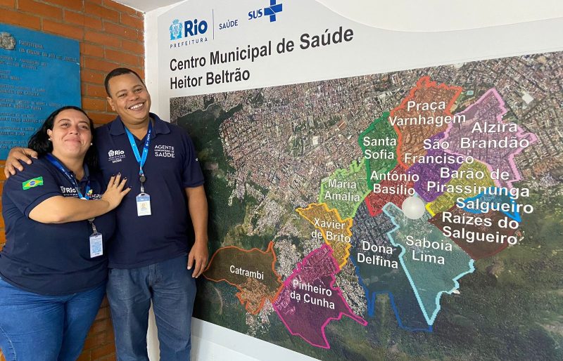 Dia dos Namorados: casal de agentes comunitários compartilha a paixão pela profissão – Prefeitura da Cidade do Rio de Janeiro