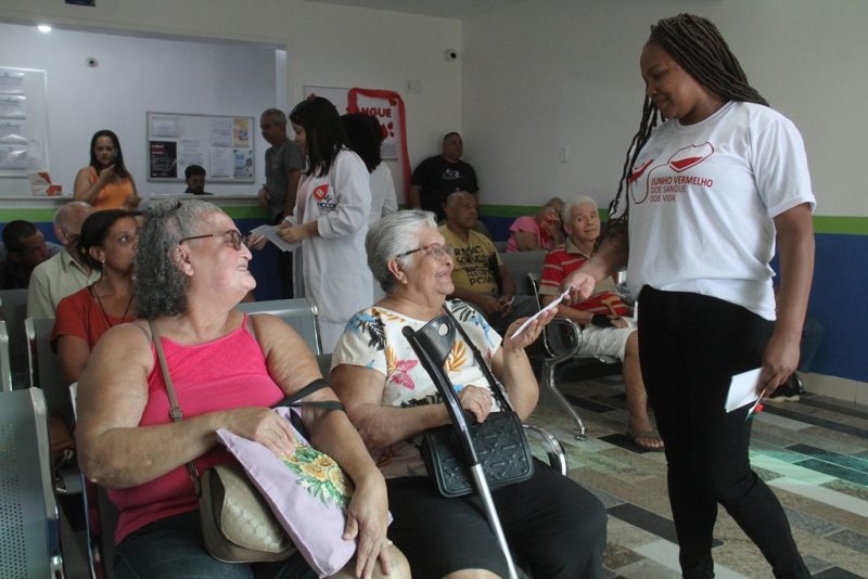 HCCOR faz campanha incentivando doação de sangue