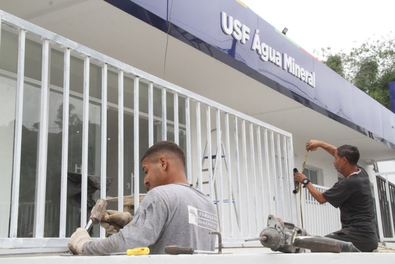 Nova unidade de saúde da Água Mineral prestes a ser entregue