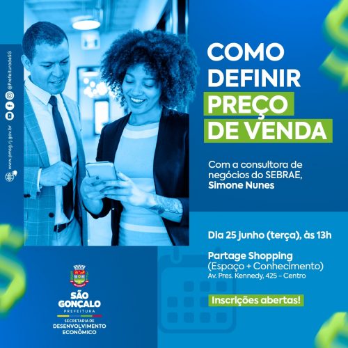 São Gonçalo inscreve para palestra voltada a empreendedores