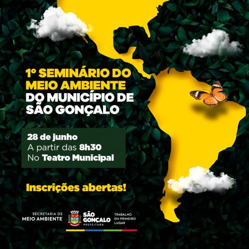Seminário de Meio Ambiente será realizado no Teatro Municipal