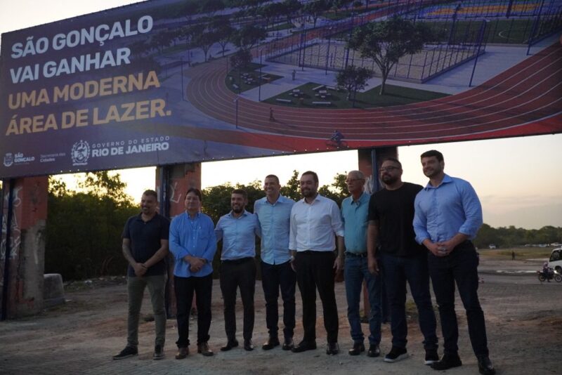 Governador anuncia início de obras do Parque RJ São Gonçalo