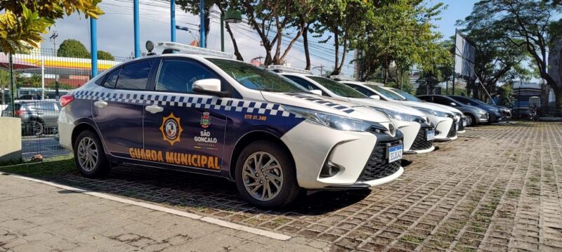 Guarda Municipal recebe seis novas viaturas