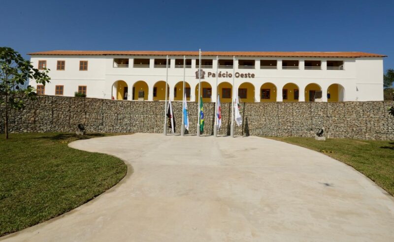 Prefeitura inaugura o Palácio Oeste, localizado dentro do parque em construção no bairro de Inhoaíba – Prefeitura da Cidade do Rio de Janeiro