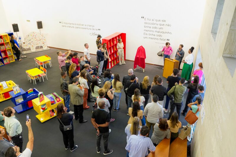 Secretaria de Cultura inaugura Biblioteca Municipal Ziraldo na Cidade das Artes – Prefeitura da Cidade do Rio de Janeiro