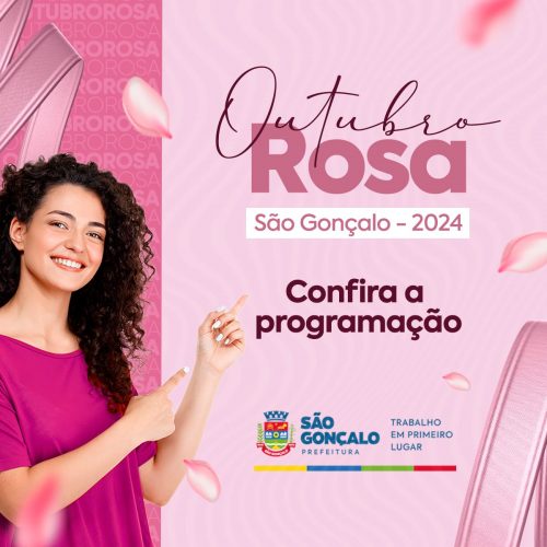 Programação de palestras no Outubro Rosa em São Gonçalo