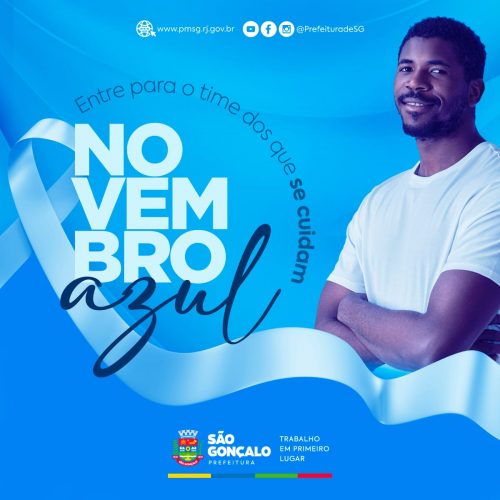 São Gonçalo inicia campanha Novembro Azul nesta semana