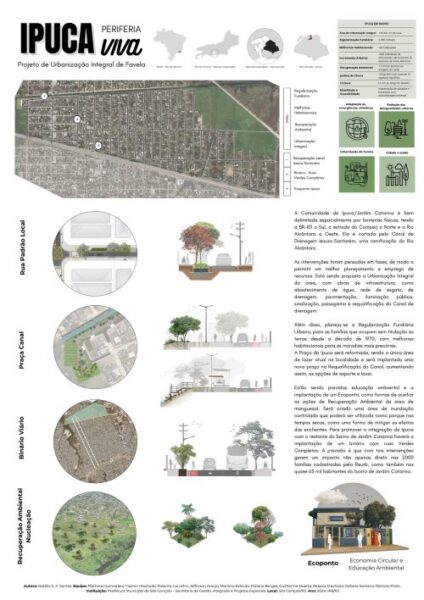 São Gonçalo tem projeto de urbanização em mostra do IAB