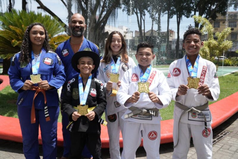 Atletas gonçalenses brilham em campeonato europeu de Jiu-Jítsu