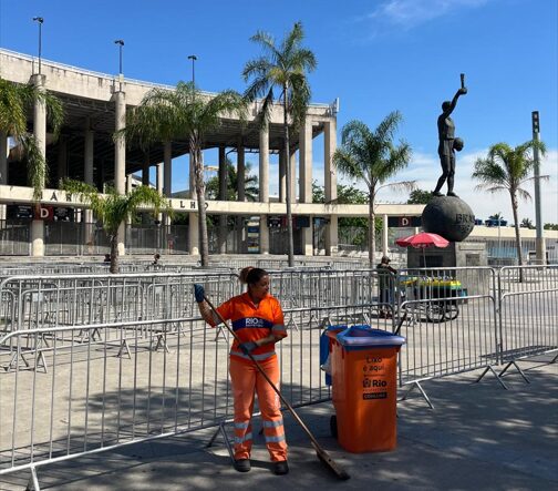 Comlurb inicia operação especial de limpeza para Fluminense x Criciúma, no Maracanã, nesta terça-feira – Prefeitura da Cidade do Rio de Janeiro