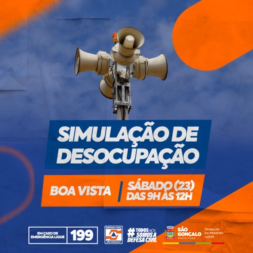 Defesa Civil realizará simulado de desocupação no Boa Vista neste sábado (23)