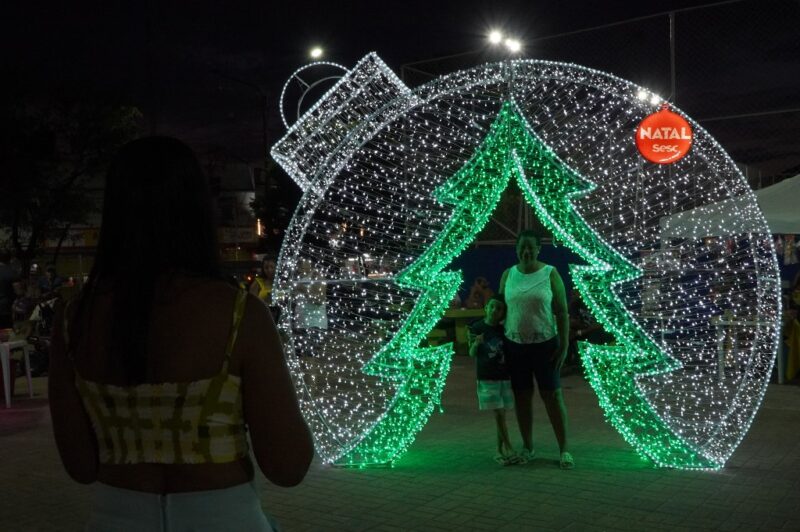 Natal da Gente encanta gonçalenses na Trindade