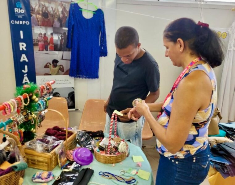Pessoas com deficiência mostram suas potencialidades no Bazar da Empregabilidade – Prefeitura da Cidade do Rio de Janeiro