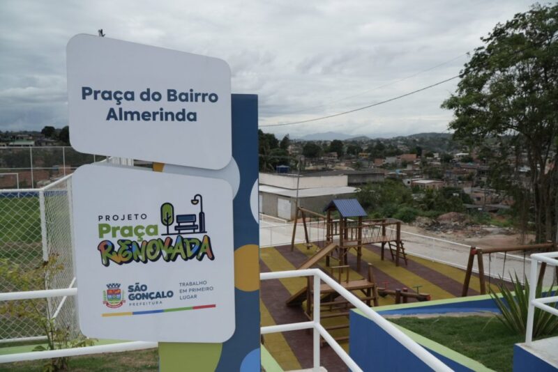 Praça do bairro Almerinda será inaugurada neste sábado (9)