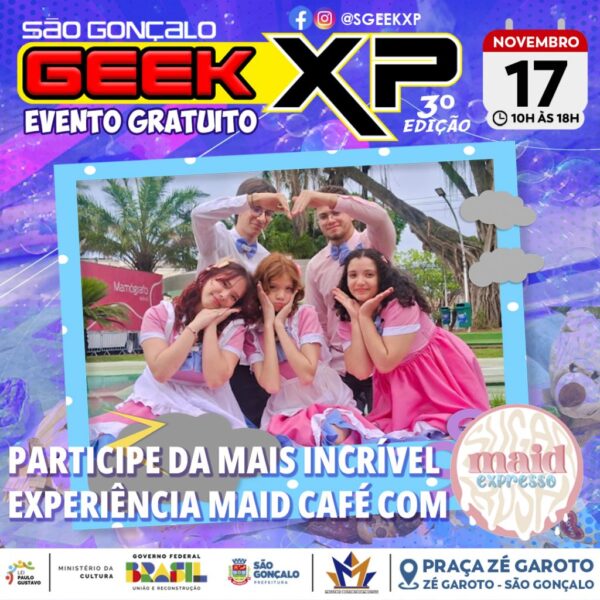 São Gonçalo Geek XP: Imersão no universo da cultura pop
