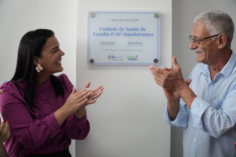 São Gonçalo inaugura unidade de saúde no Bandeirantes