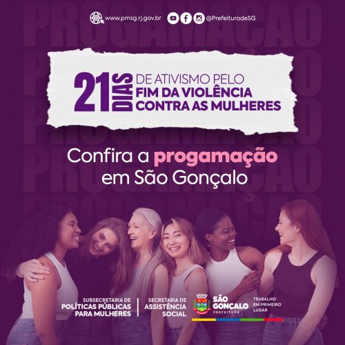 São Gonçalo promove eventos em defesa da mulher
