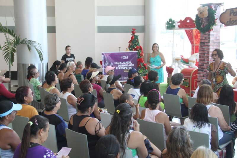 São Gonçalo realiza aulão de ginástica e palestra sobre ativismo feminino