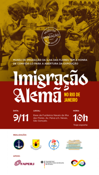 São Gonçalo recebe exposição ‘Imigração Alemã no Rio de Janeiro’