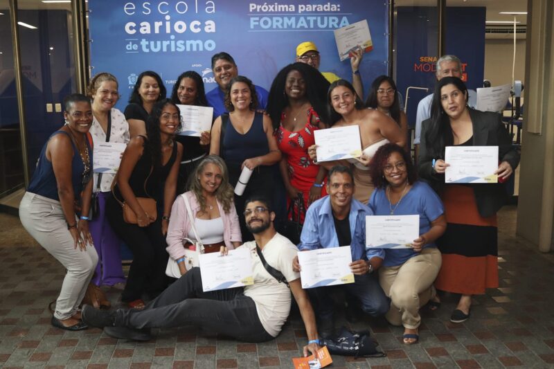 Escola Carioca de Turismo forma 278 alunos e abre inscrições para primeiro semestre de 2025 – Prefeitura da Cidade do Rio de Janeiro