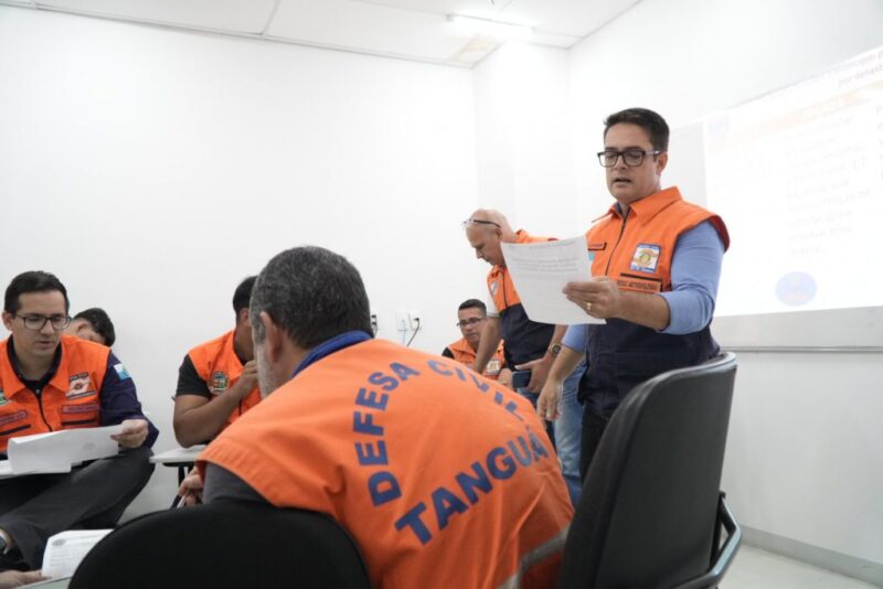 “Exercício Simulado de Mesa” faz preparação para desastres naturais
