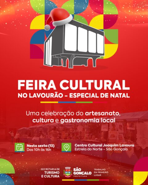 Feira da Cultura natalina recebe projeto INraizando 