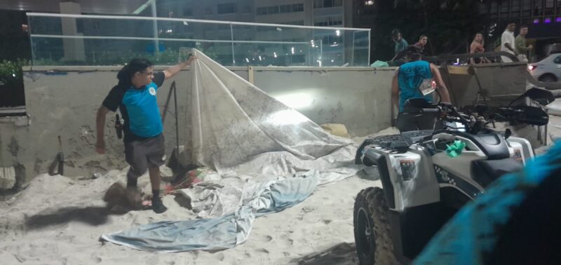 Guarda Municipal realiza Operação Tatuí em Copacabana na madrugada deste domingo, 29/11 – Prefeitura da Cidade do Rio de Janeiro