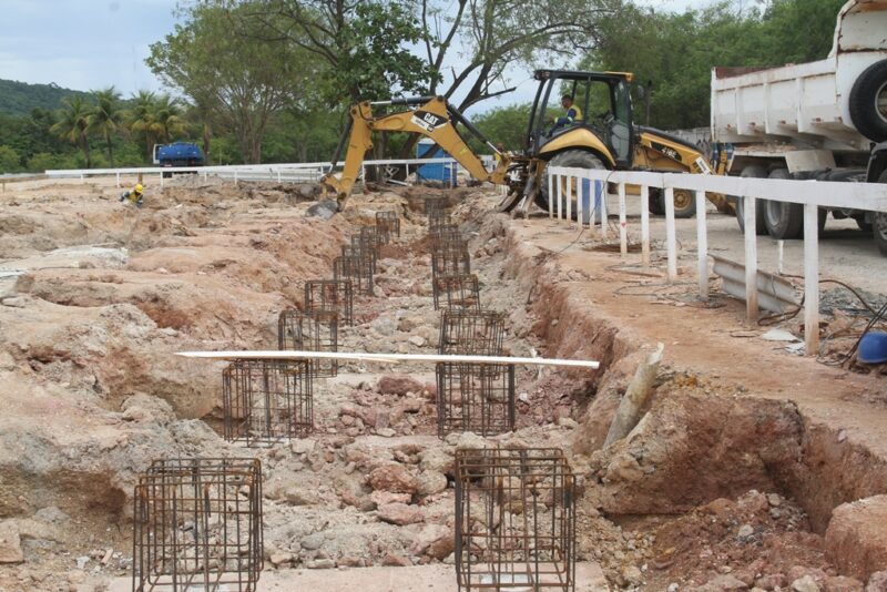 Obras do Parque RJ seguem avançando na área do antigo Piscinão