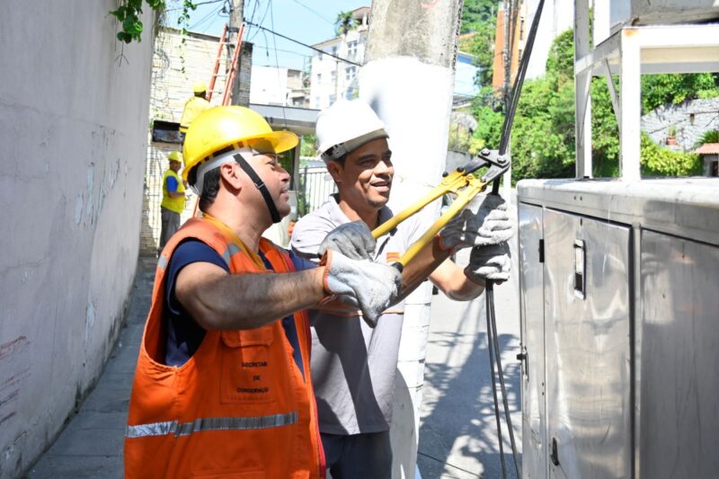 vai multar concessionárias que deixarem fios soltos – Prefeitura Municipal de Niterói