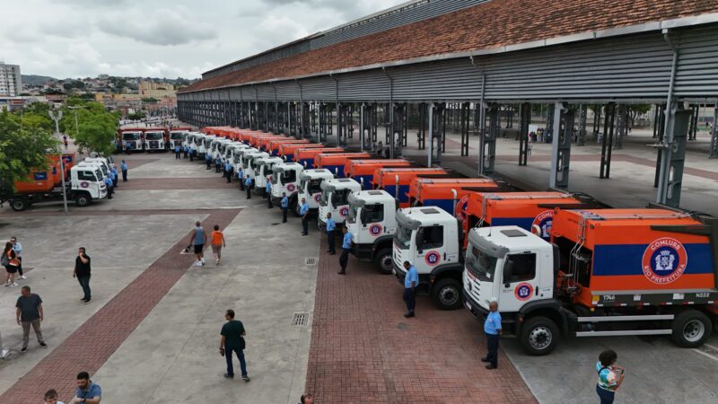 Nova frota de caminhões da Comlurb para a Zona Norte já chega a 92 novos veículos – Prefeitura da Cidade do Rio de Janeiro