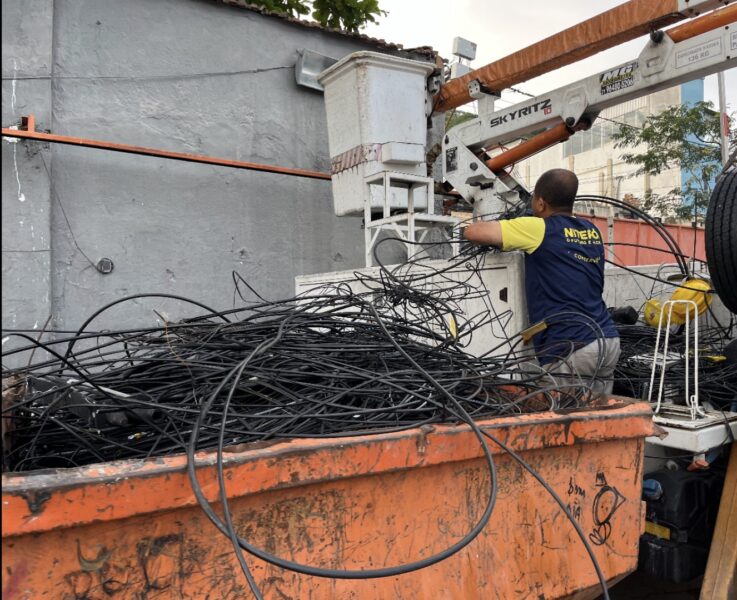 Prefeitura de Niterói retira mais de 1 tonelada de fios caídos na cidade – Prefeitura Municipal de Niterói