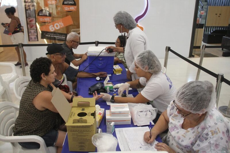 Semana de Ação Social para mulheres no Pátio Alcântara