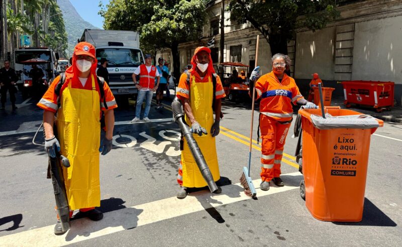 Comlurb prepara megaoperação de limpeza com 6.600 garis para Sambódromo, Intendente e Carnaval de rua – Prefeitura da Cidade do Rio de Janeiro