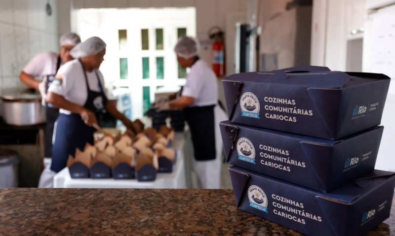 Cozinhas comunitárias funcionam normalmente durante o carnaval – Prefeitura da Cidade do Rio de Janeiro