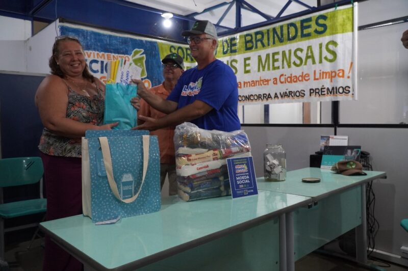 Ecoponto de Santa Luzia celebra um ano de funcionamento com sorteio de prêmios