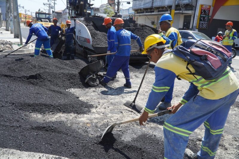 Trecho do MUVI na Parada 40 recebe pavimentação